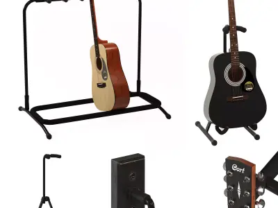 Acoustic Guitar Cort AD810 OP 3D model
