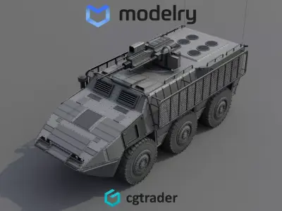 Military APC 3D model