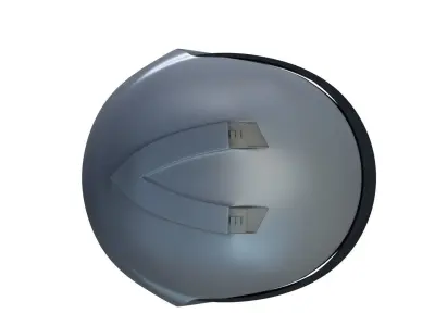 Helmet motorcycle Low-poly 3D model