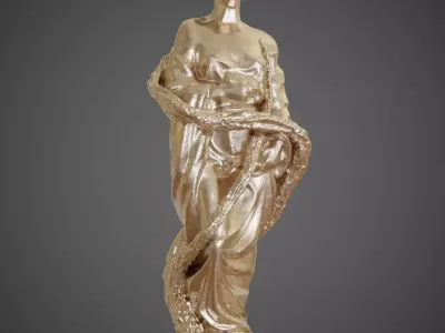 Kaliope 3D scanned model Free 3D model