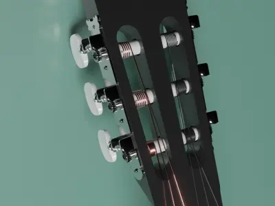 GUITAR CLASSIC  3D model