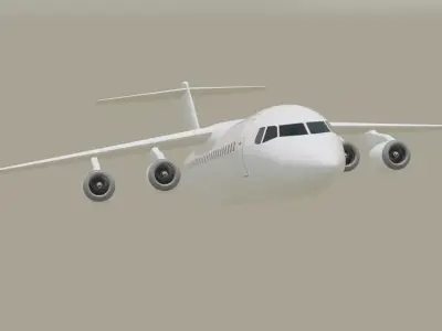 BAE 146 3D model