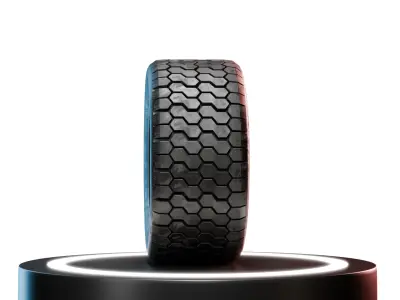 High-Detail Realistic Wheel Concept Design 4K Textures  3D model Low-poly 3D model V1