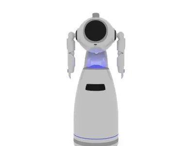 Covid-19 Robot 3D model
