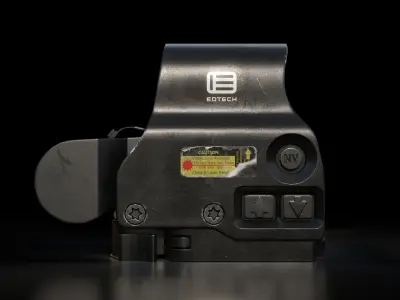 EOTech EXPS3-0 Low-poly Gameready 3D model Low-poly 3D model