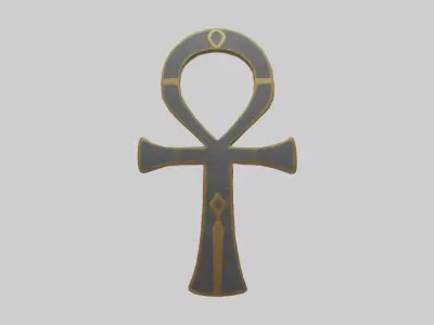 Ankhsymbol Model 1 Low-poly 3D model