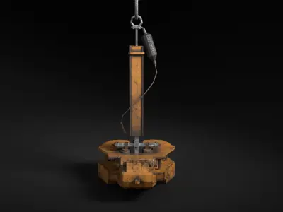 Ticks  Low-poly 3D model