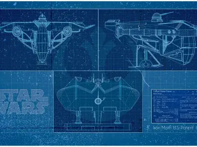 Drop Ship - Custom Star Wars Ship 3D model