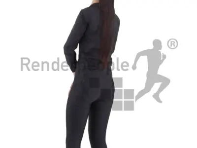 Naomi Animated 001 Standing