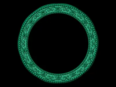 Antique dainty ring 3d print model 3D print model