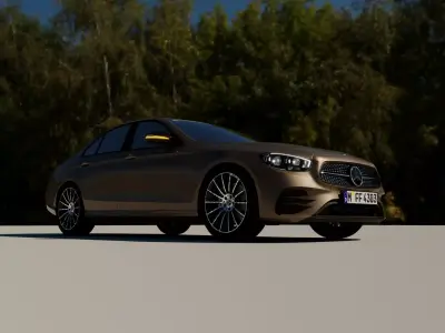 2022 Mercedes Benz E Class Free 3D model