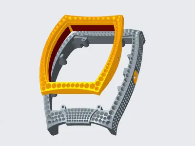 watch case Free 3D model
