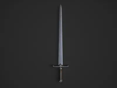 Sword 1 Low-poly 3D model