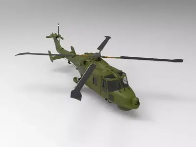 AgustaWestland AW159 3D model purchase