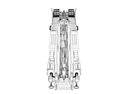 9p117 elbrus Low-poly 3D model