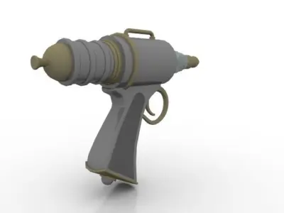 Toy Zappy Gun Free low-poly 3D model