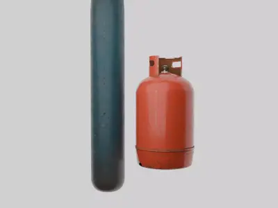 Gas cylinder 3D model buy