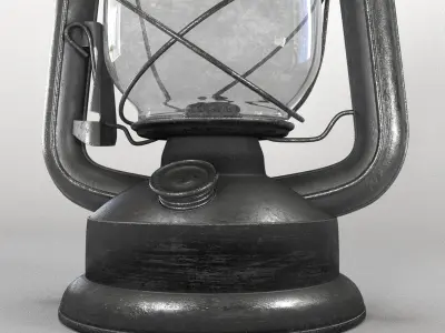 Oil Lamp 3D model