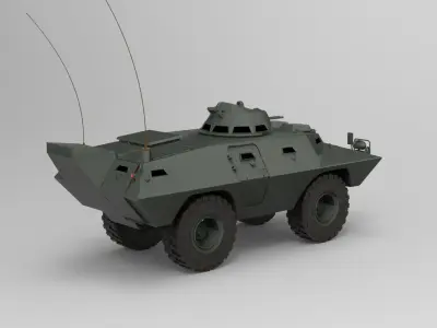 Cadillac Gage Commando 3D model