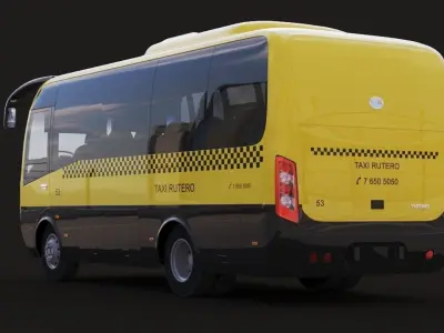 Yutong ZK6737 City Bus 3D model