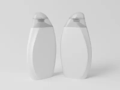 Body Lotion Bottle 3D model purchase