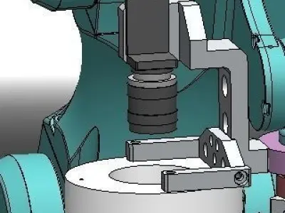  six-axis manipulator 3D model