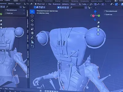 monster bag 3D model