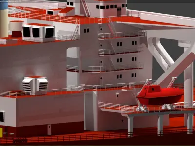 Jahre Viking Supertanker 3D model