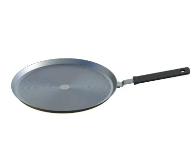 Pancake Pan Low-poly 3D model
