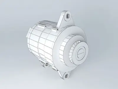 Alternator ND 60 A 12V Free 3D model
