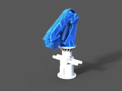 Load crane 3D print model