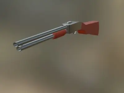 SHOTGUN - POMPALI TUFEK-BICAK 3D model