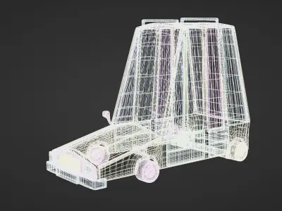 Cartoon Car 3D model