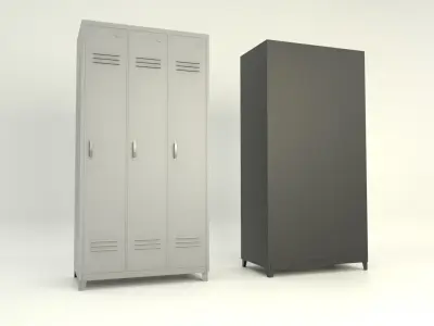 Office locker  3D model