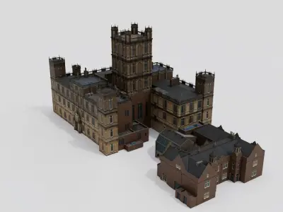 Highclere Castle 3D model