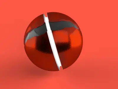 Morphball ball Free 3D model