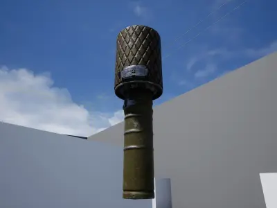 Russian Grenade RGD33 Free low-poly 3D model