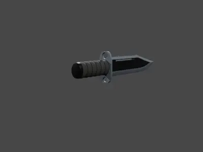 Knife 3D model 25
