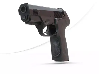 Beretta Px4 Storm 3D Model High Quality Rigged  Low-poly 3D model