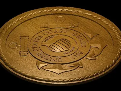 US Coast Guard 3D print model