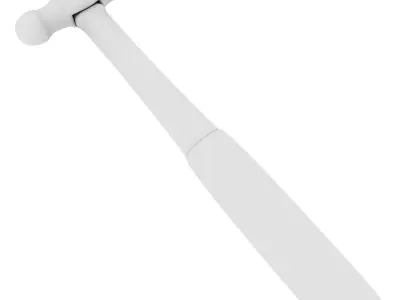 Ball Peen Hammer 3D model purchase