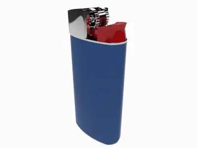 Lighter Low-poly 3D model purchase