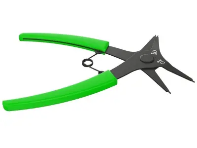 Circlip Pliers1 3D model
