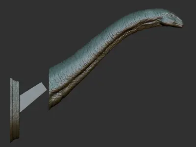 Dinosaurs - Head Wall Free 3D print model