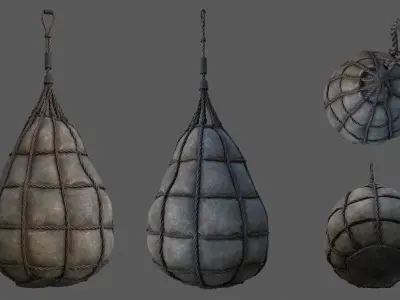 Net carry bag  3D model