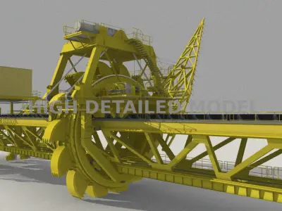 Mining equipment 3D model