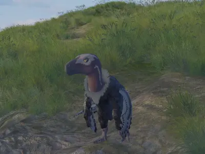 Utahraptor 3D model
