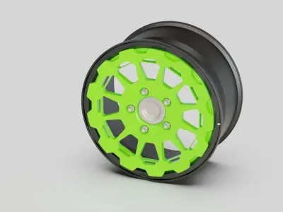 roti wheel rims america 3D model