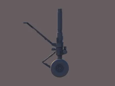 Landing gear - Chassi 3D model
