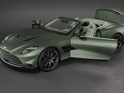 2026 Aston Martin Vanquish Volante 3D model
